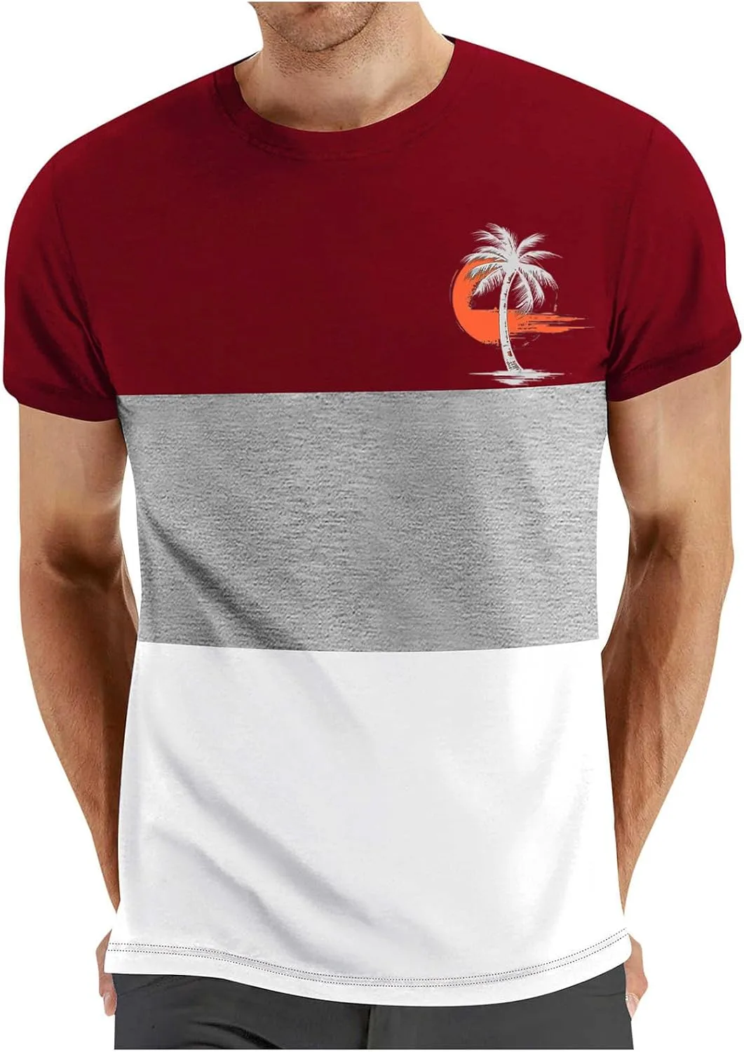 

Футболка мужская Casual Coconut Palm с коротким рукавом