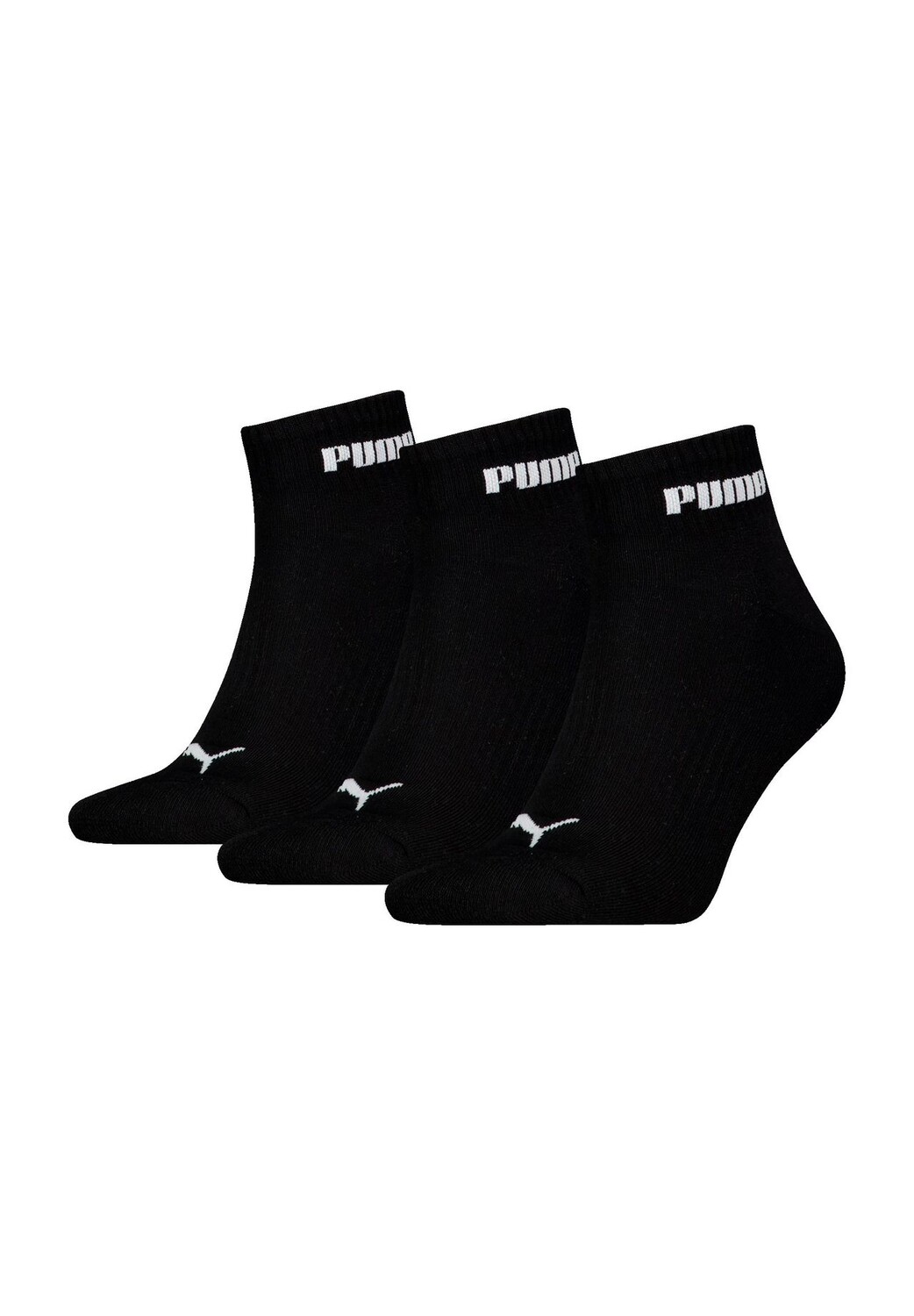 

Короткие носки, 3 пары, логотип PUMA, черный