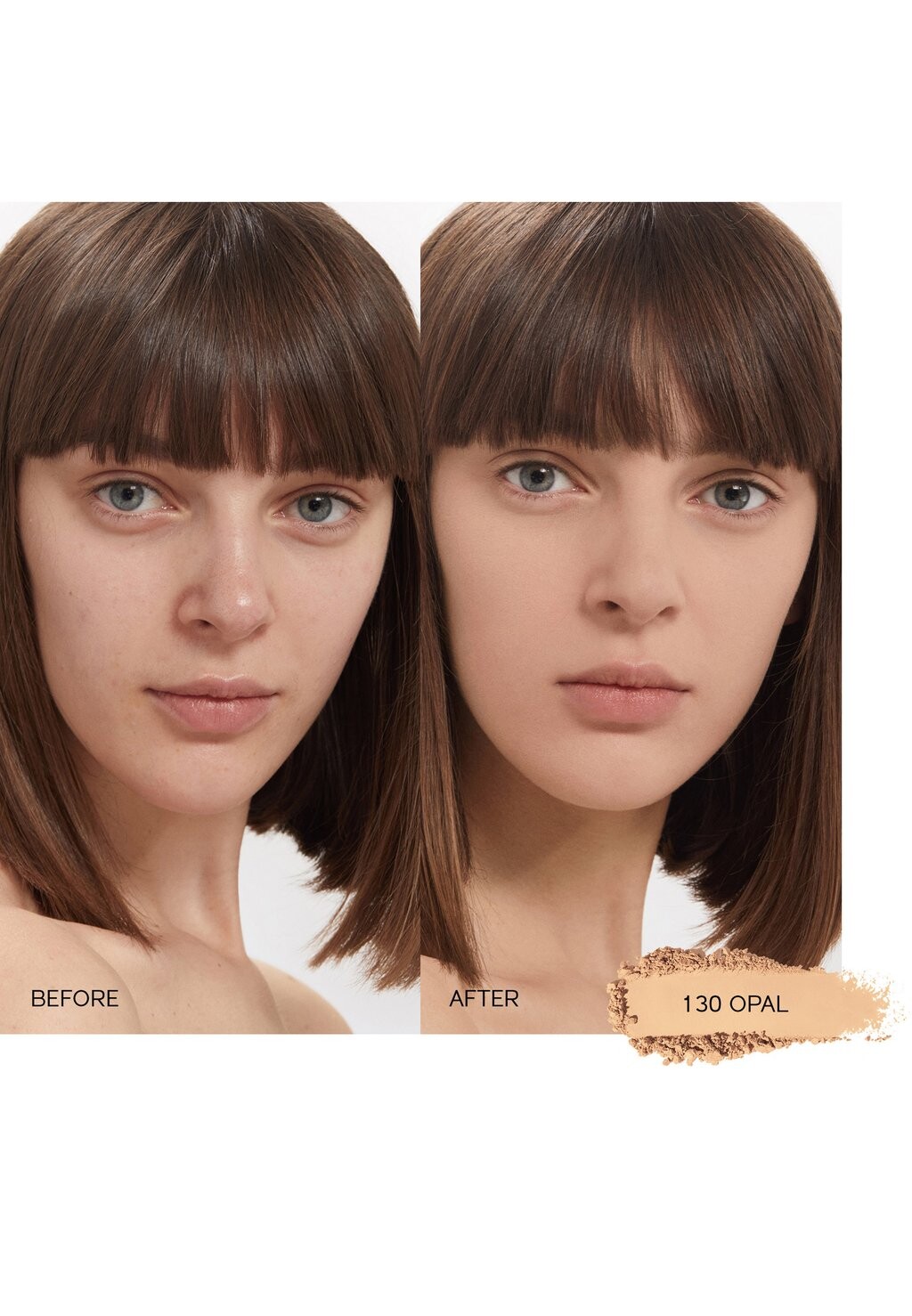Тональная основа SYNCHRO SKIN SELF-REFRESHING CUSTOM FINISH POWDER FOUNDATION 510 Shiseido, цвет opal — фото 2