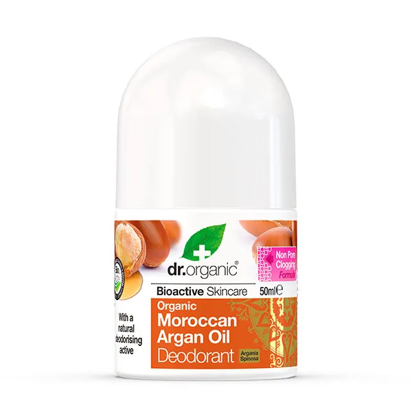 

Шариковый дезодорант-бальзам Desodorante Aceite De Argán De Marruecos Dr. Organic, 50 ml