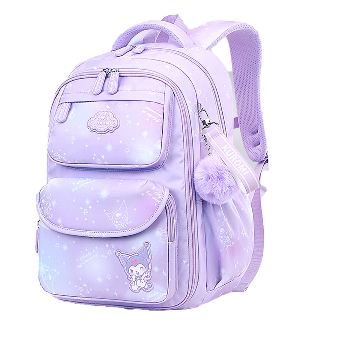 

Sanrio Полиэстеровый рюкзак унисекс фиолетово-розовый, Culomi L