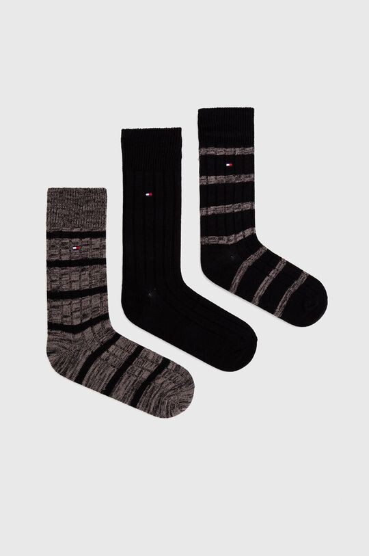 

Носки , 3 пары Tommy Hilfiger, черный