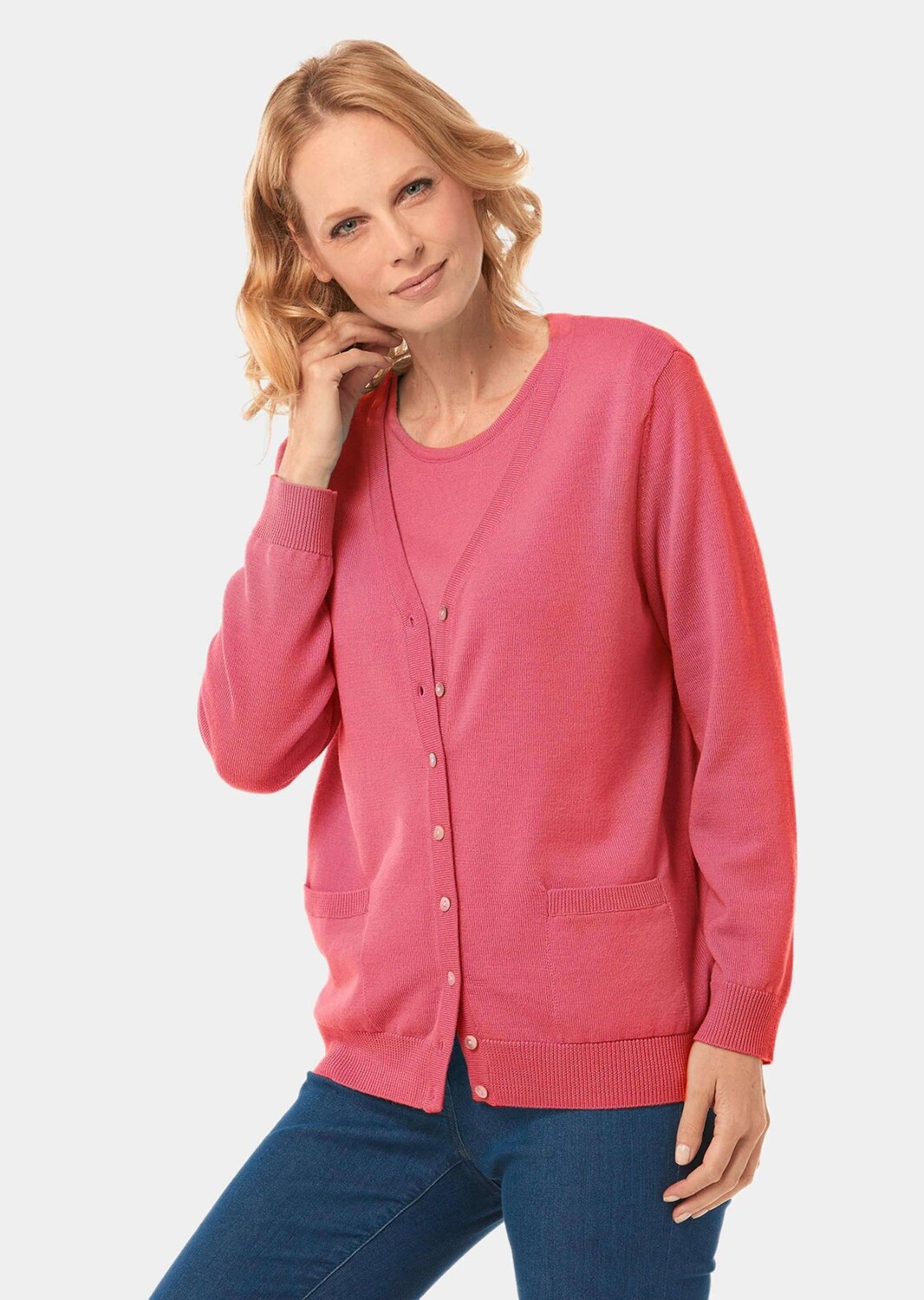 

Кардиган GOLDNER Strickset, цвет kamelie