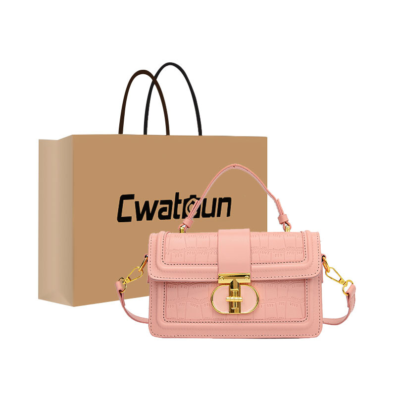 

Cwatcun Женская сумка через плечо, Розовый