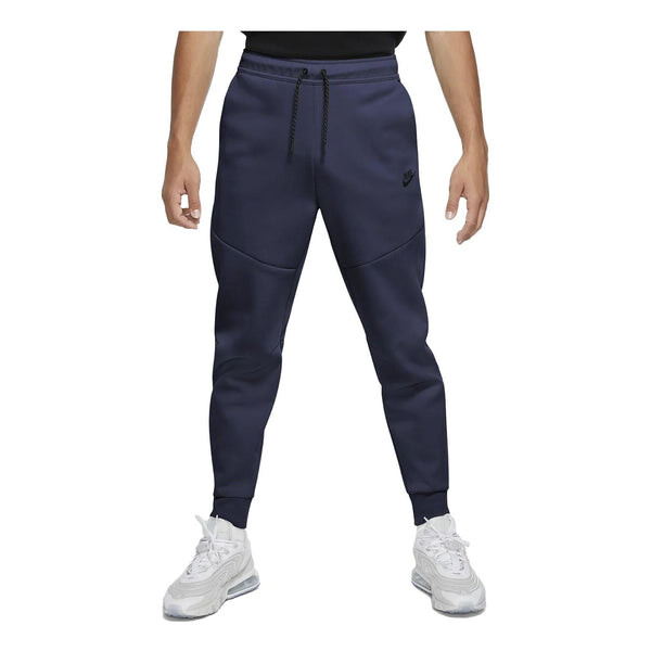 Dark blue nike tech fleece sale