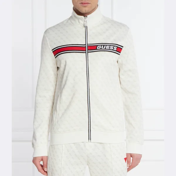 

Толстовка Korbin классического кроя Guess, экрю