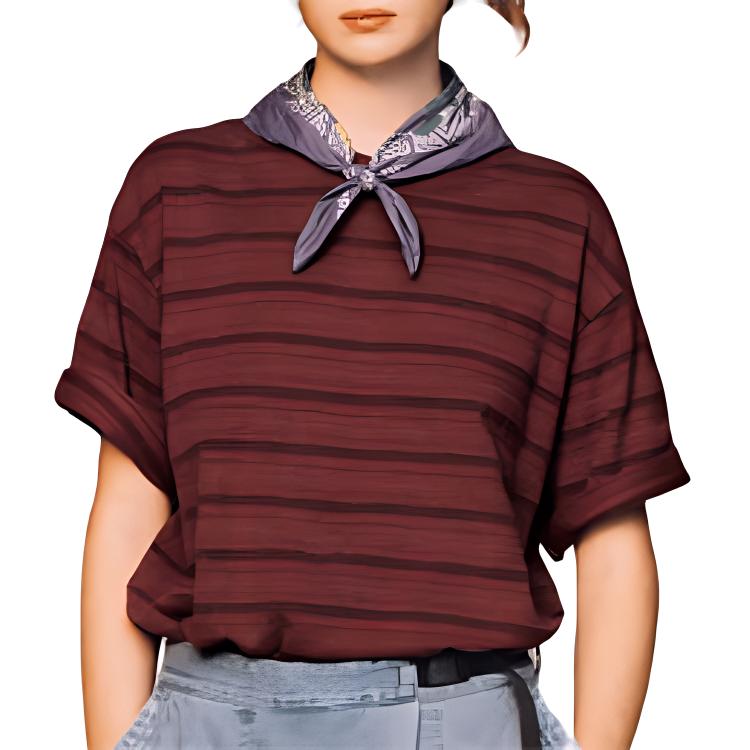 

THE NORTH FACE PURPLE LABEL Женская футболка красная