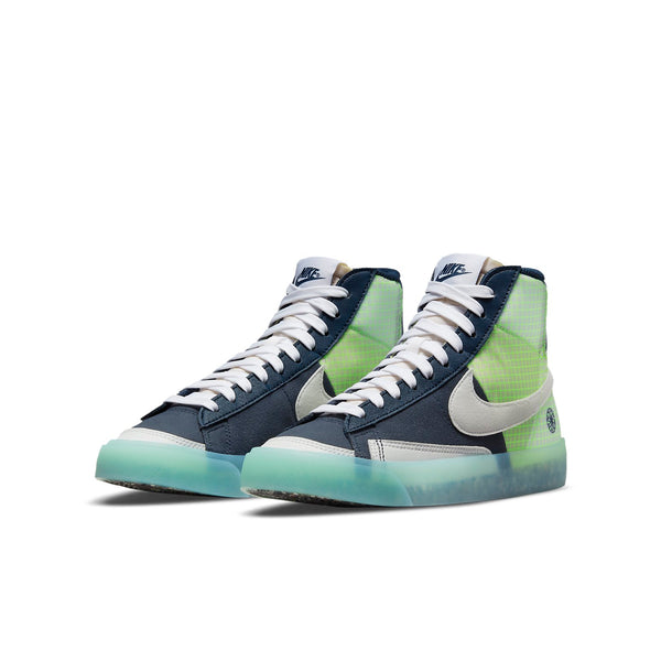 Кроссовки blazer mid '77 'move to zero - armory navy' Nike, синий — фото 3