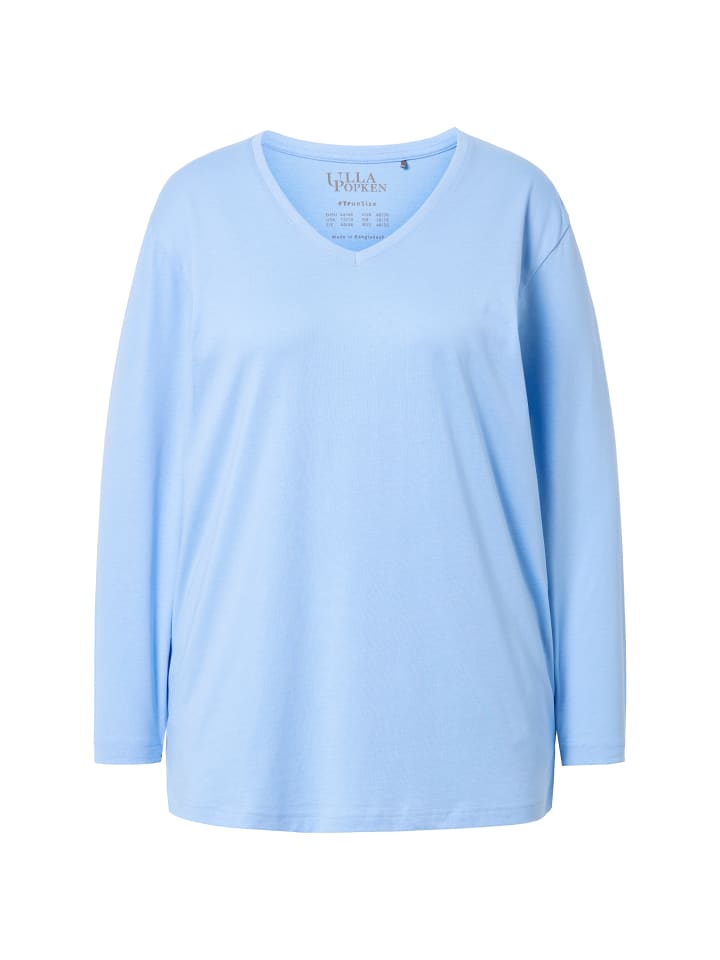 

Футболка Ulla Popken Shirt, цвет lichtblau