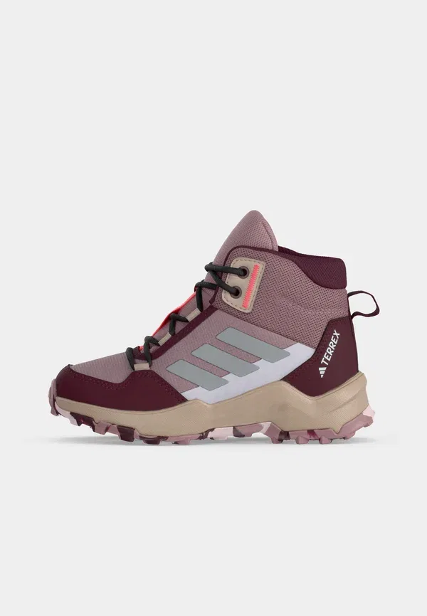 Кроссовки для хайкинга Adidas Terrex Ax4R, магический мальв/отражающий серебристый/бордовый — фото 2