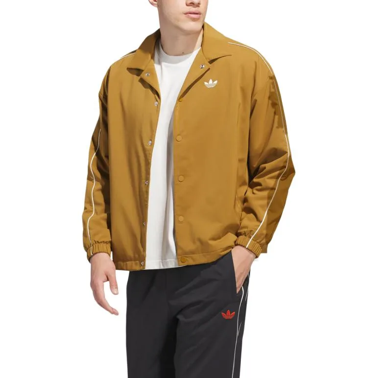 Куртка Coach Adidas Originals, коричневый — фото 2
