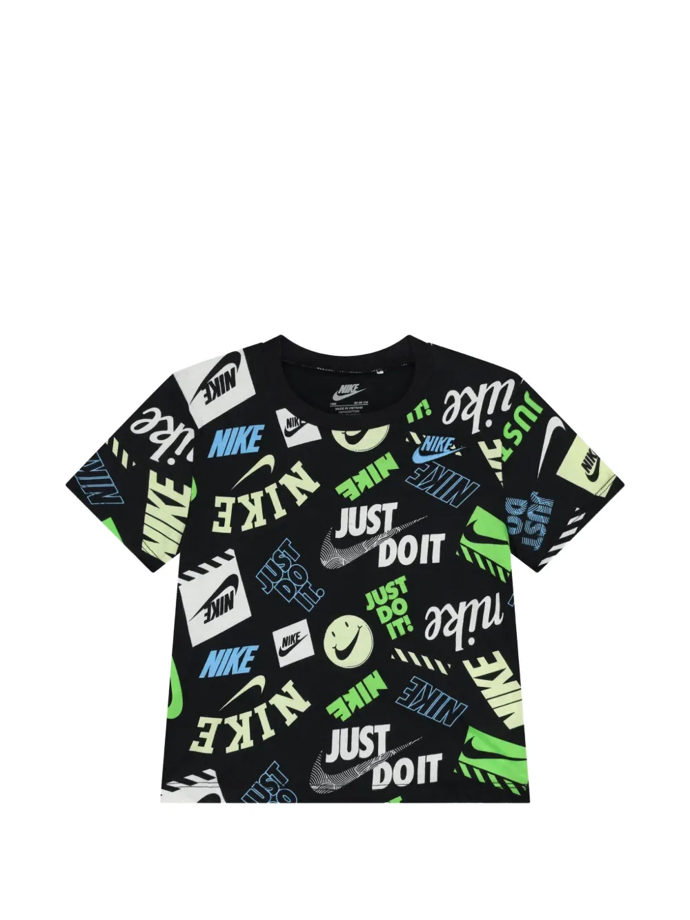 Комплект шорт с логотипом Nike Kids, синий — фото 3