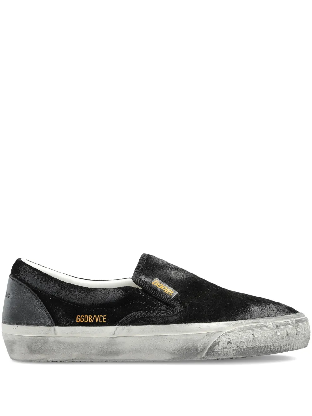Замшевые кеды VCE Penstar GOLDEN GOOSE, черный