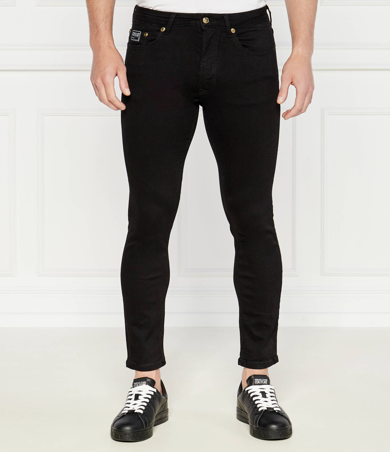 

Джинсы Versace Jeans Couture Skinny fit, черный