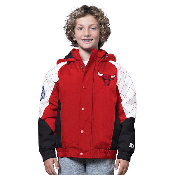 

Куртка Chicago Bulls All Time Pro Jr с молнией, красная/черная Starter