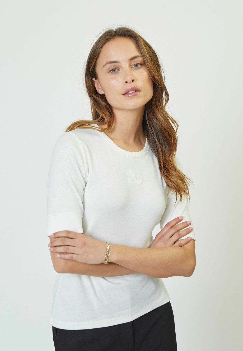 

Футболка с принтом GRANNYCC SS - Basic T-shirt Co'couture, белый