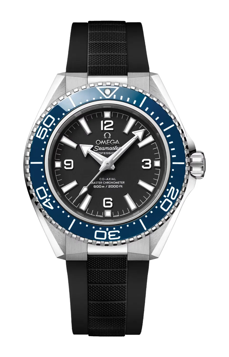 Симастер Планет Оушен 600 м, 42 мм, сталь на каучуке - 217.32.42.21.01.002 OMEGA, черный