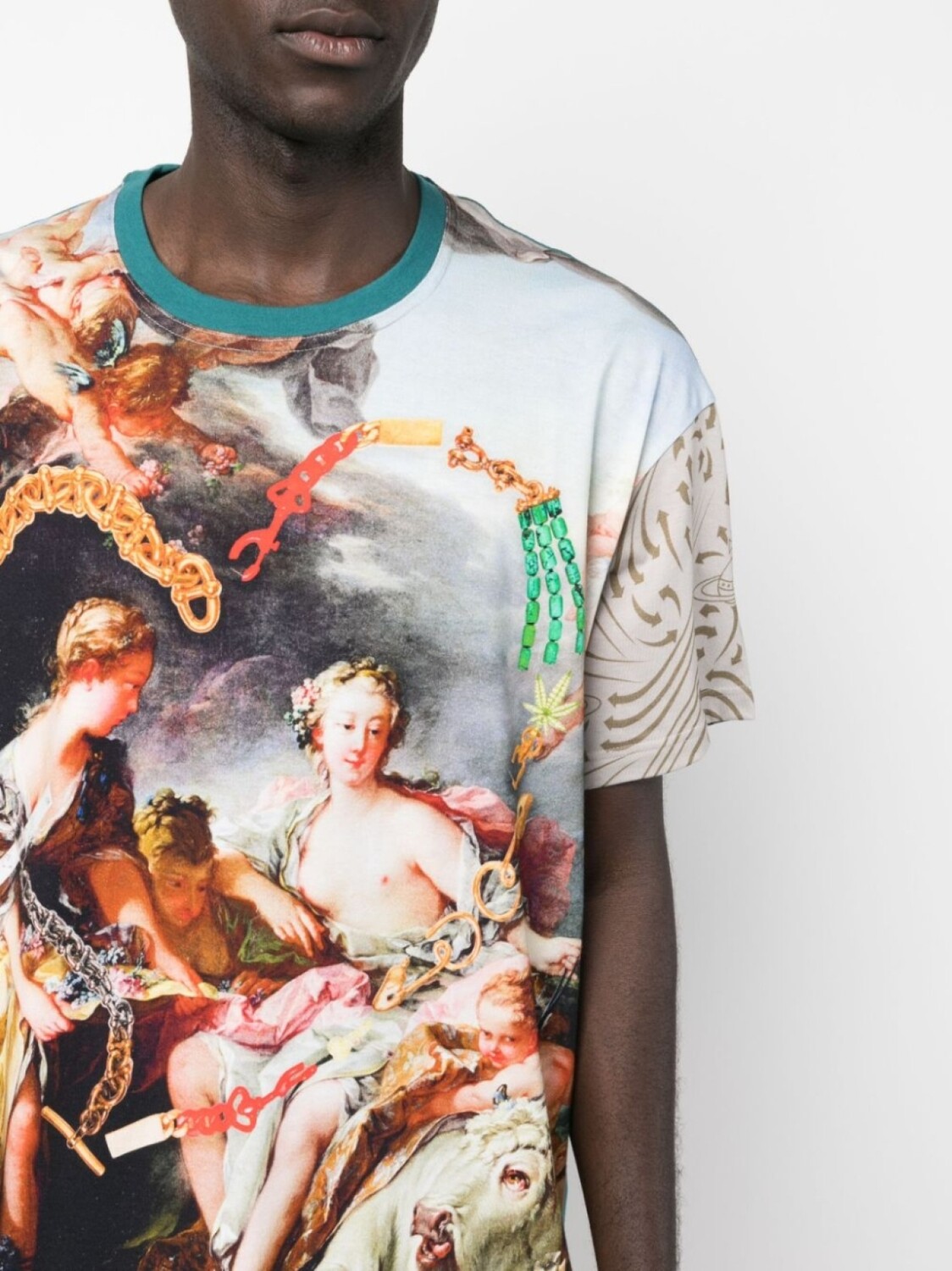 Vivienne Westwood футболка с принтом Boucher, синий — фото 4