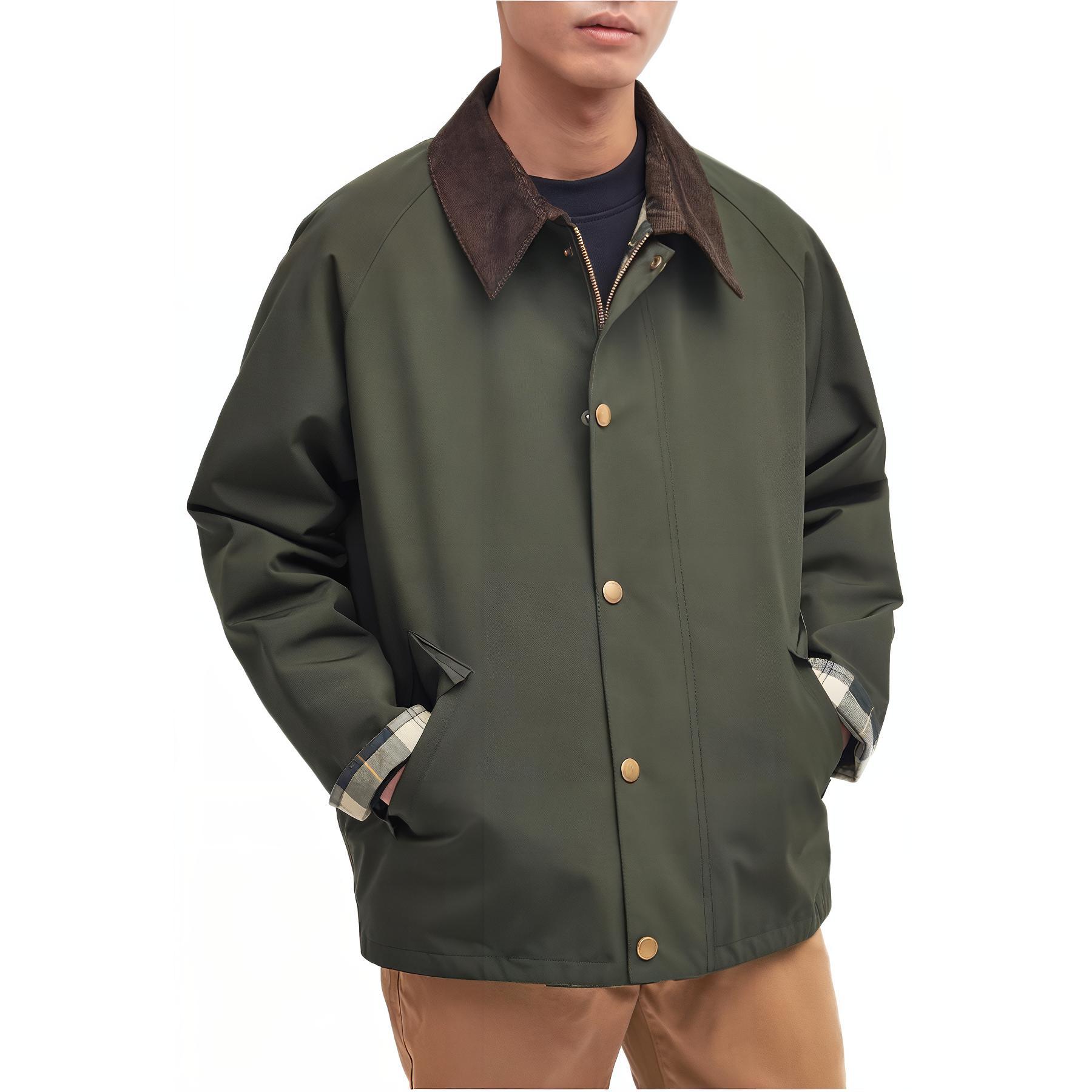 

Куртка-транспортер большого размера с двумя рукавами BARBOUR, Army Green