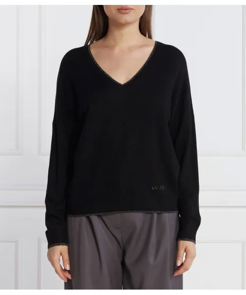 

Свитер Regular fit Liu Jo, черный