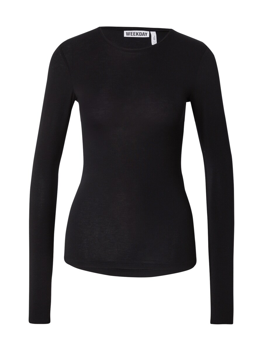 

Лонгслив WEEKDAY Dolly, Black