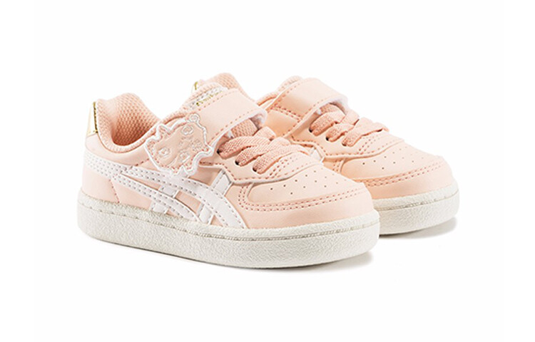 Кроссовки Onitsuka Tiger GSM Toddler Shoes TD Low-top Pink/White/Gold — фото 2