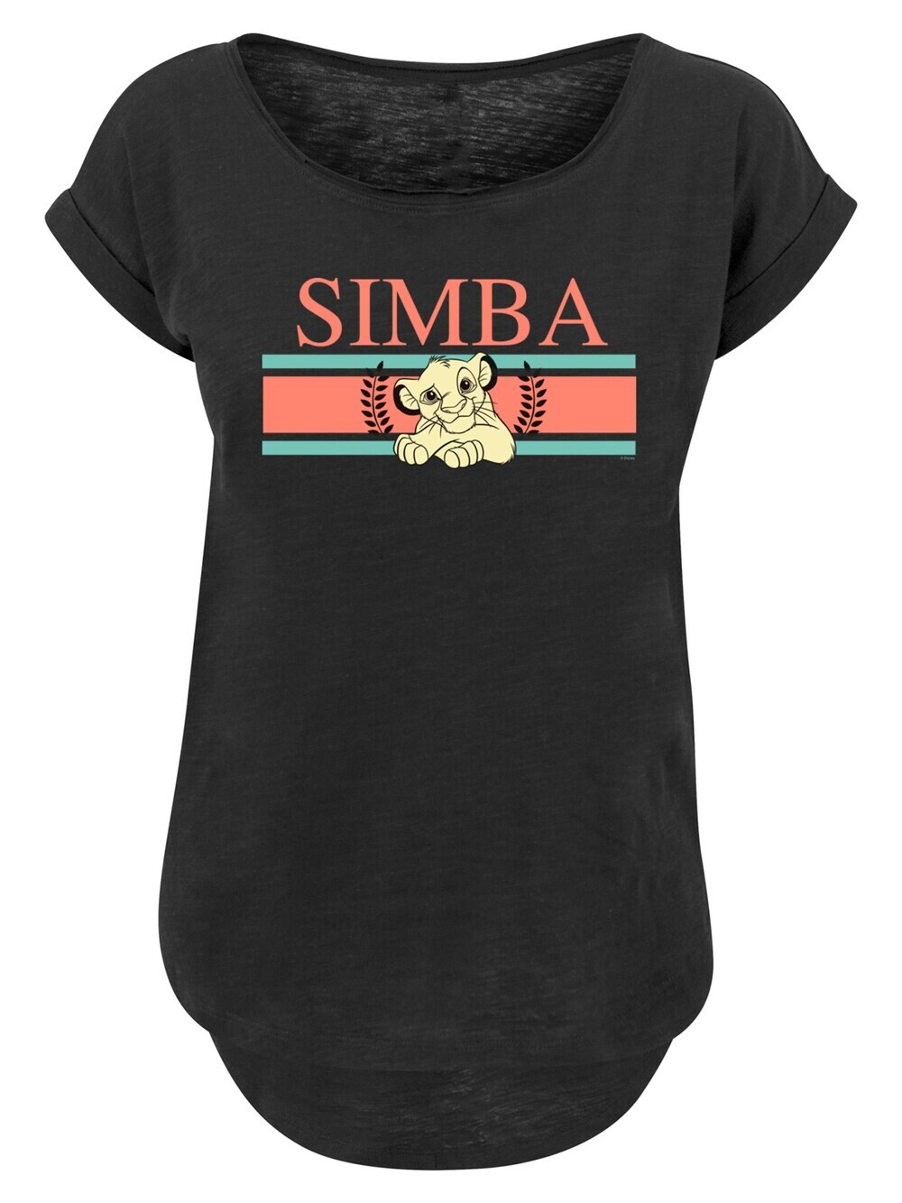 

Рубашка F4NT4STIC Disney König der Löwen Simba, черный