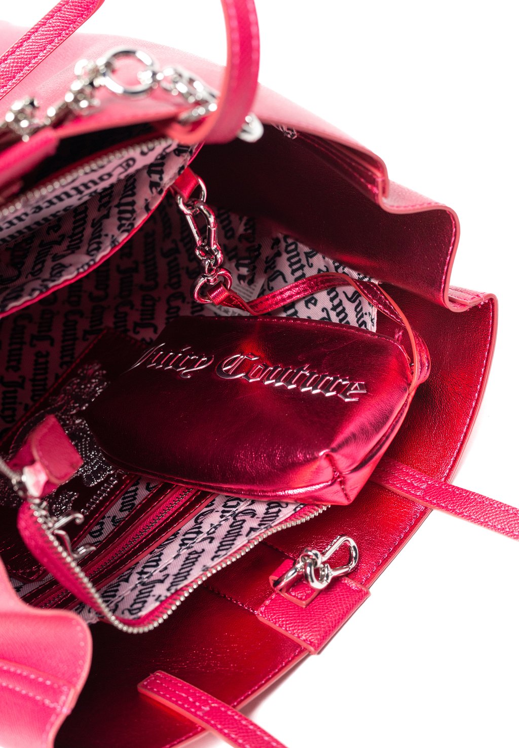 

Сумка-тоут SHOPPER Juicy Couture, розовый