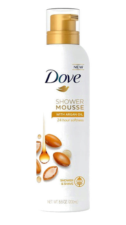

Dove, Мусс для душа, мусс для мытья тела с аргановым маслом, 200 мл