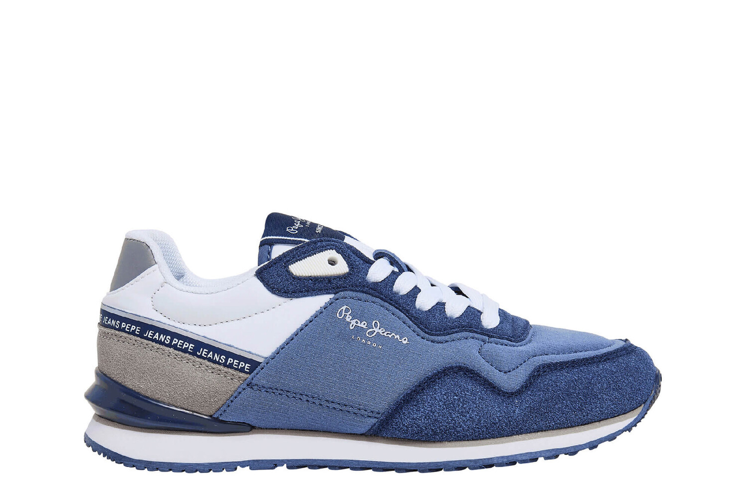 

Кроссовки London Seal B на шнуровке Pepe Jeans, синий
