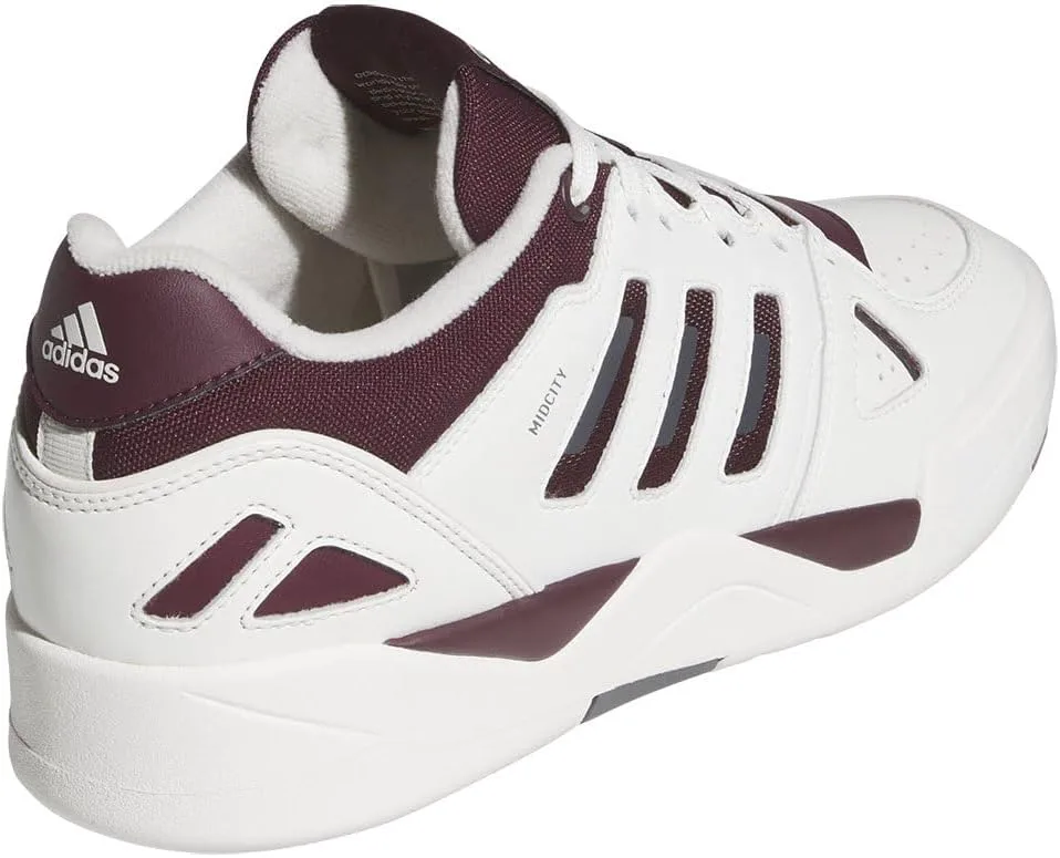 Мужские кроссовки Adidas Midcity Low, бордовый — фото 4