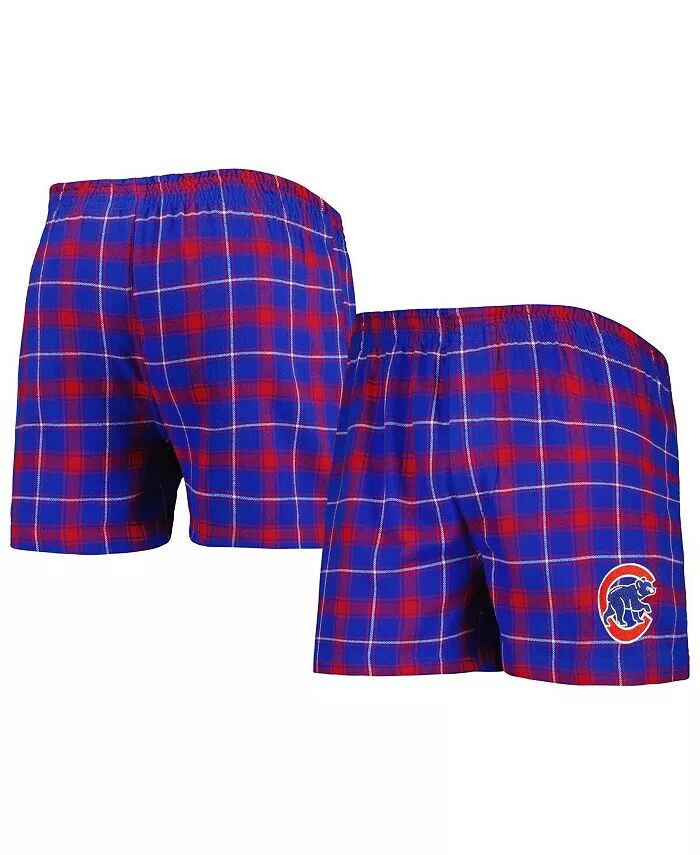 

Мужские фланелевые боксеры Royal, Red Chicago Cubs Ledger Concepts Sport