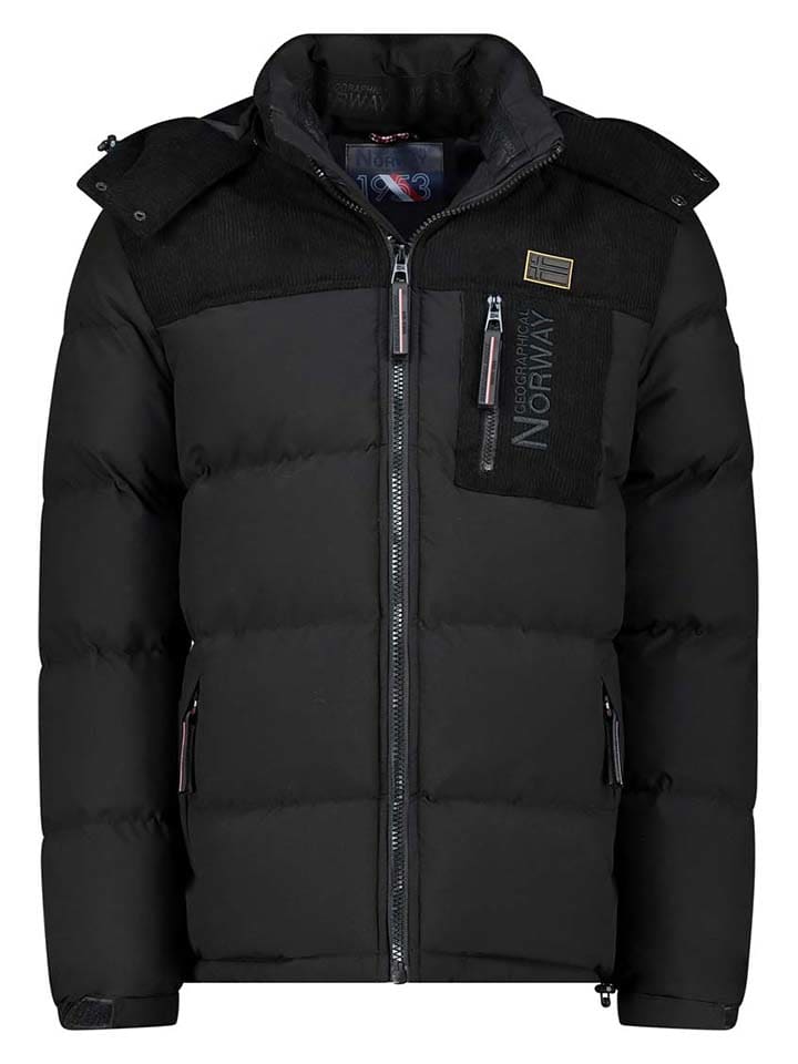 

Стеганая куртка Geographical Norway Steppjacke Dupalo, черный