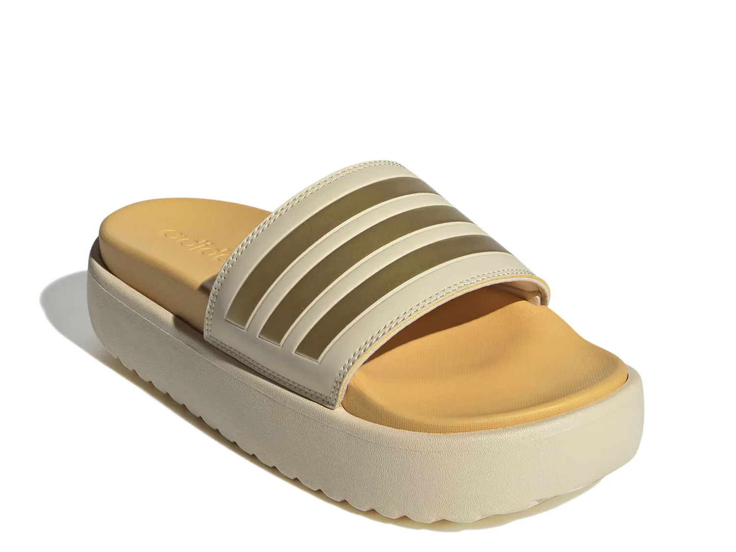 

Сандалии Adilette Platform Sandal Adidas, золото