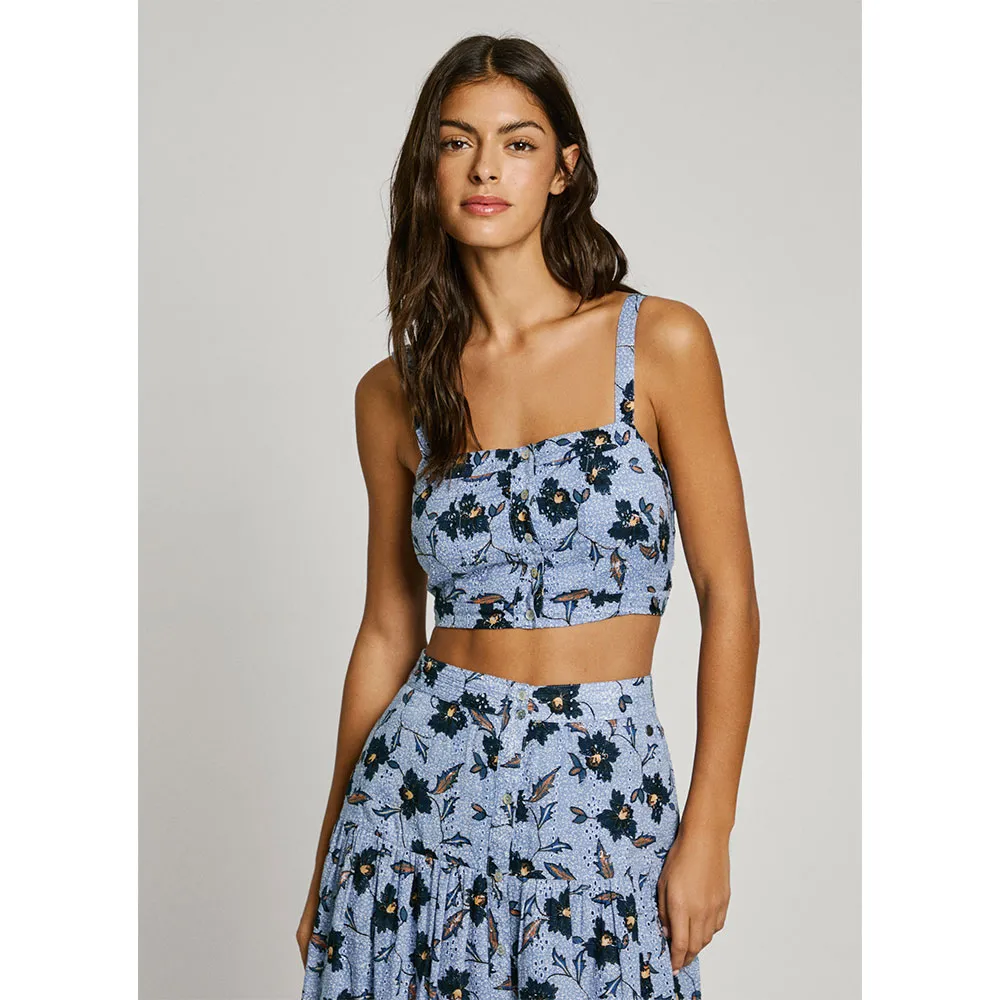 

Топ без рукавов Pepe Jeans Esther, синий