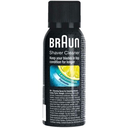 

Аэрозоль для чистки бритв, Braun