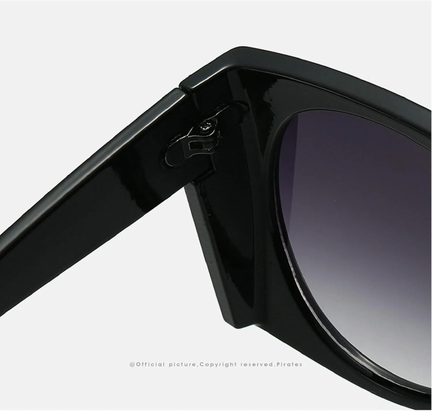 

Ретро квадратные солнцезащитные очки для женщин и мужчин, модные винтажные большие очки-пилот, защита от УФ-излучения UV400, женские очки 5693 Melrose, Green Flower