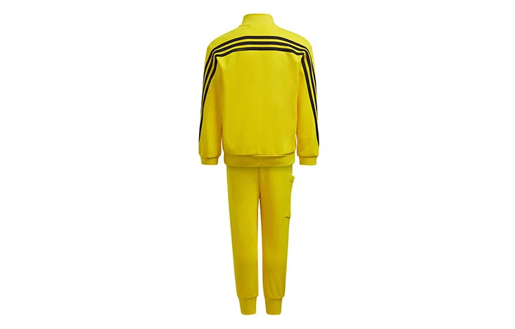 Adidas Детская желтая повседневная спортивная одежда — фото 4
