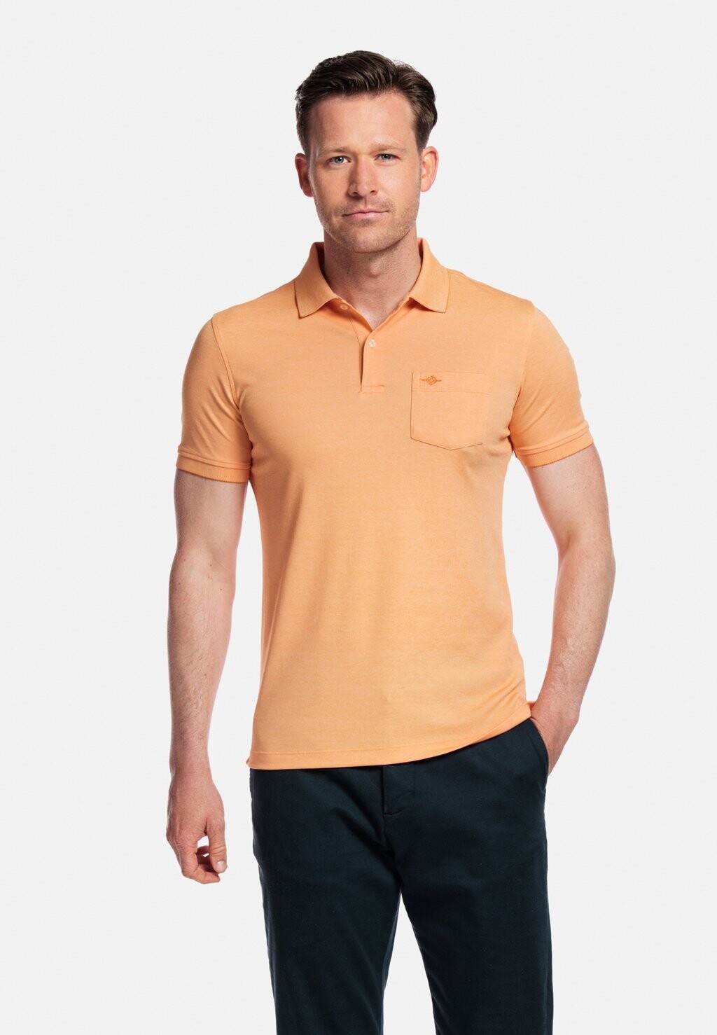 

Рубашка поло EARTH KORTE MOUW MODERN FIT Baileys, абрикос
