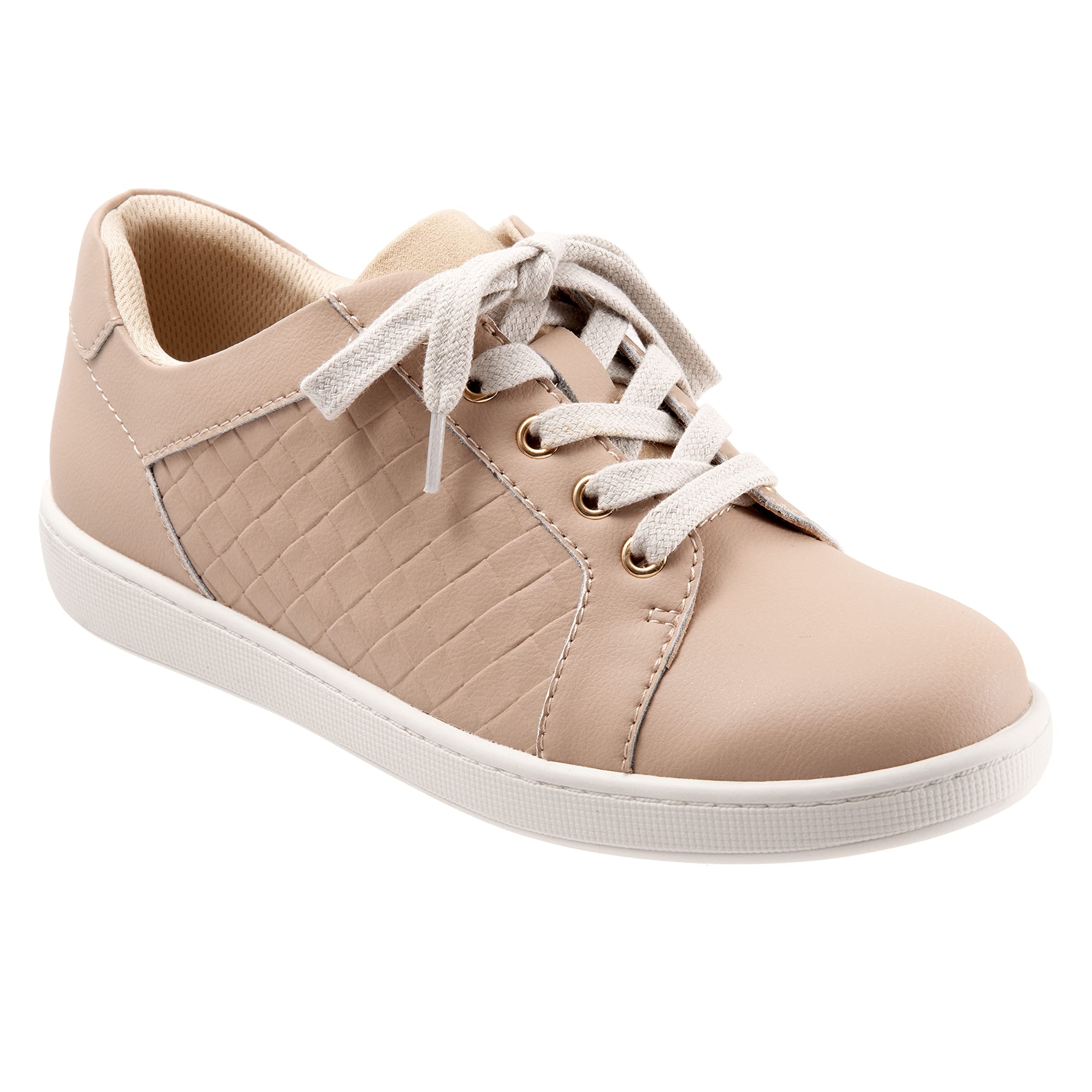 Кроссовки Trotters Adore, Ivory Leather/Ivory Suede Veg