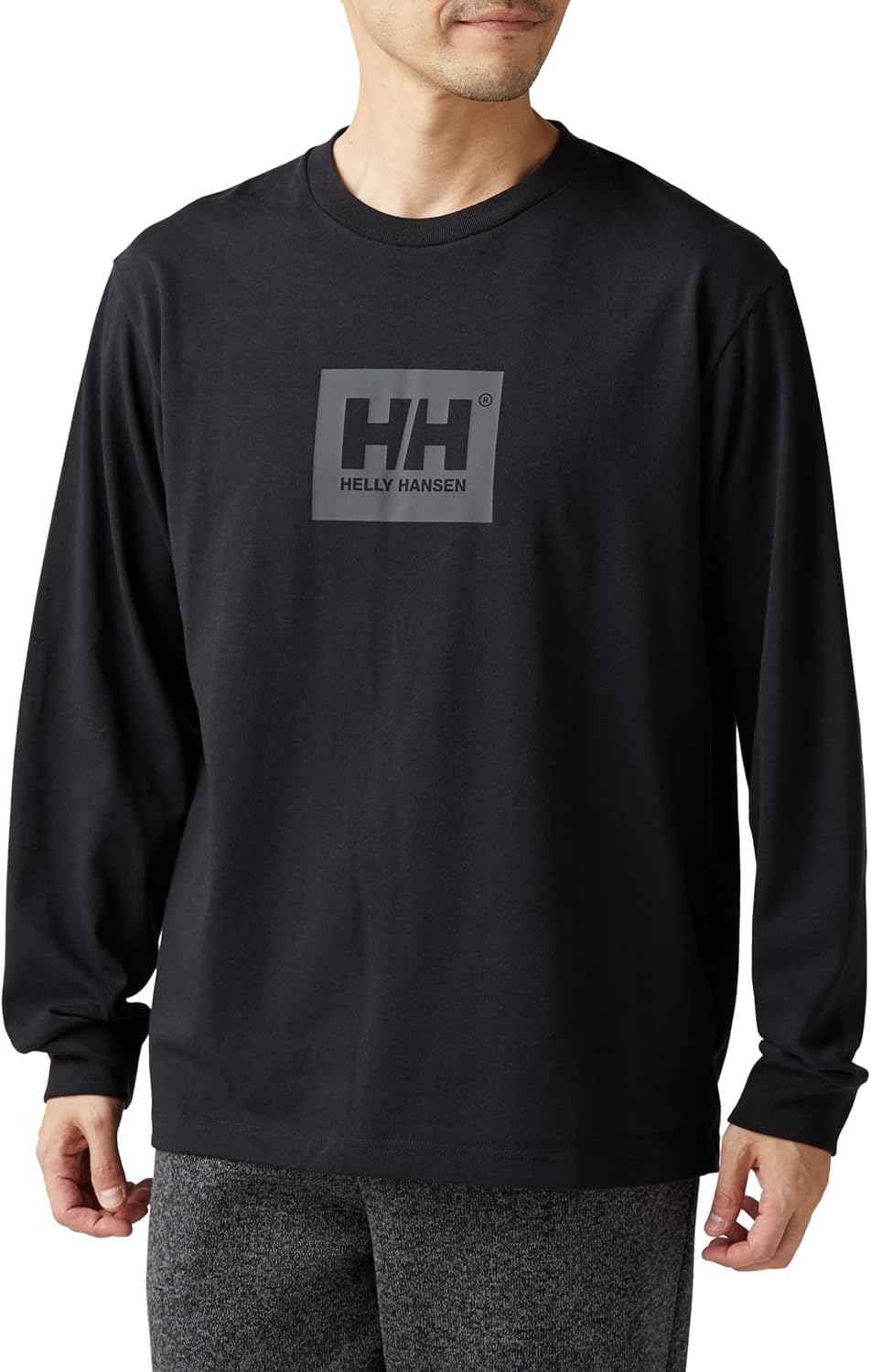 

Футболка с длинным рукавом Helly Hansen HH32540, сшитая по индивидуальному заказу, с логотипом HH, влагоотводящая, быстросохнущая, с защитой от УФ-излучения, унисекс, черный