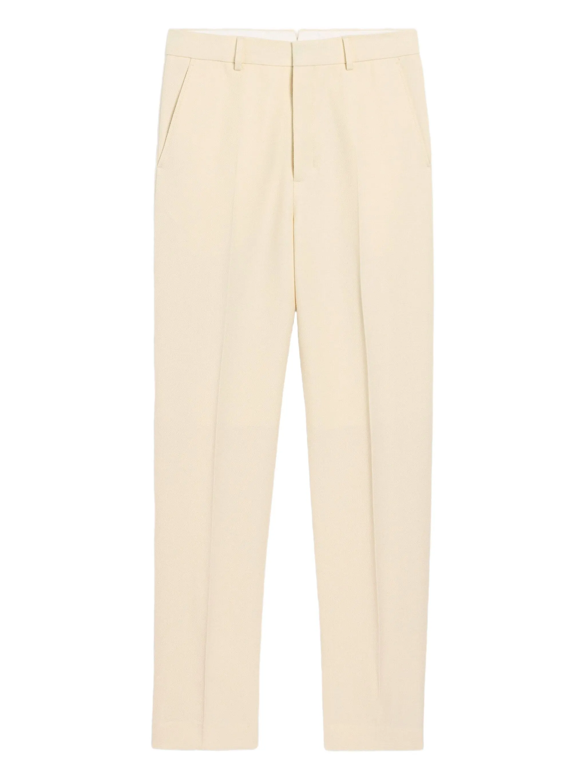 

Брюки с петлями для ремня Ami Paris, белый