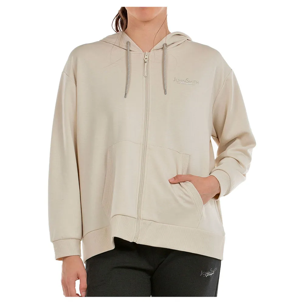 

Толстовка John Smith Ribada full zip, бежевый