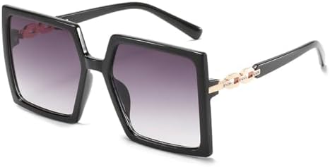 

Солнцезащитные очки квадратной формы 2026 года для женщин и мужчин, с градиентными линзами, оправой из сплава с бриллиантовой отделкой, в милом женском стиле MTZJH, C5