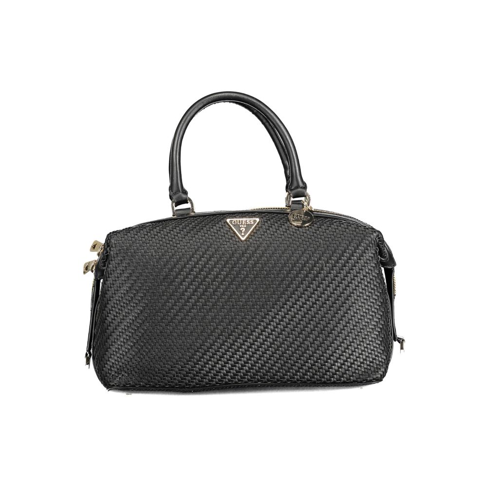 

Черная полиэтиленовая сумка Guess Shoes, черный