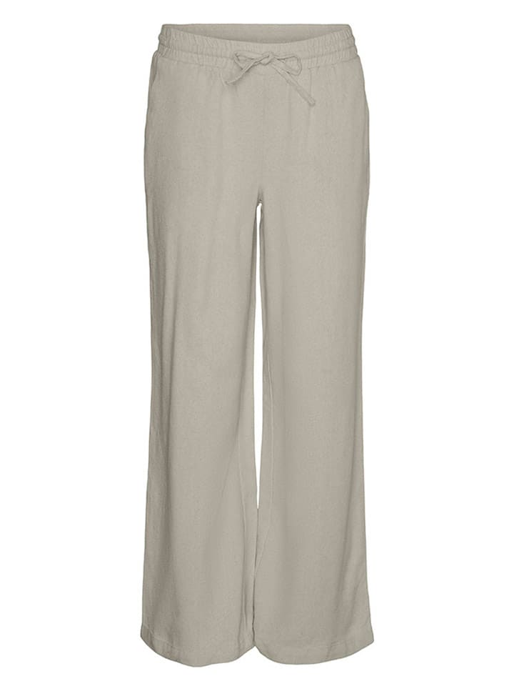 

Тканевые брюки Vero Moda Girl, бежевый