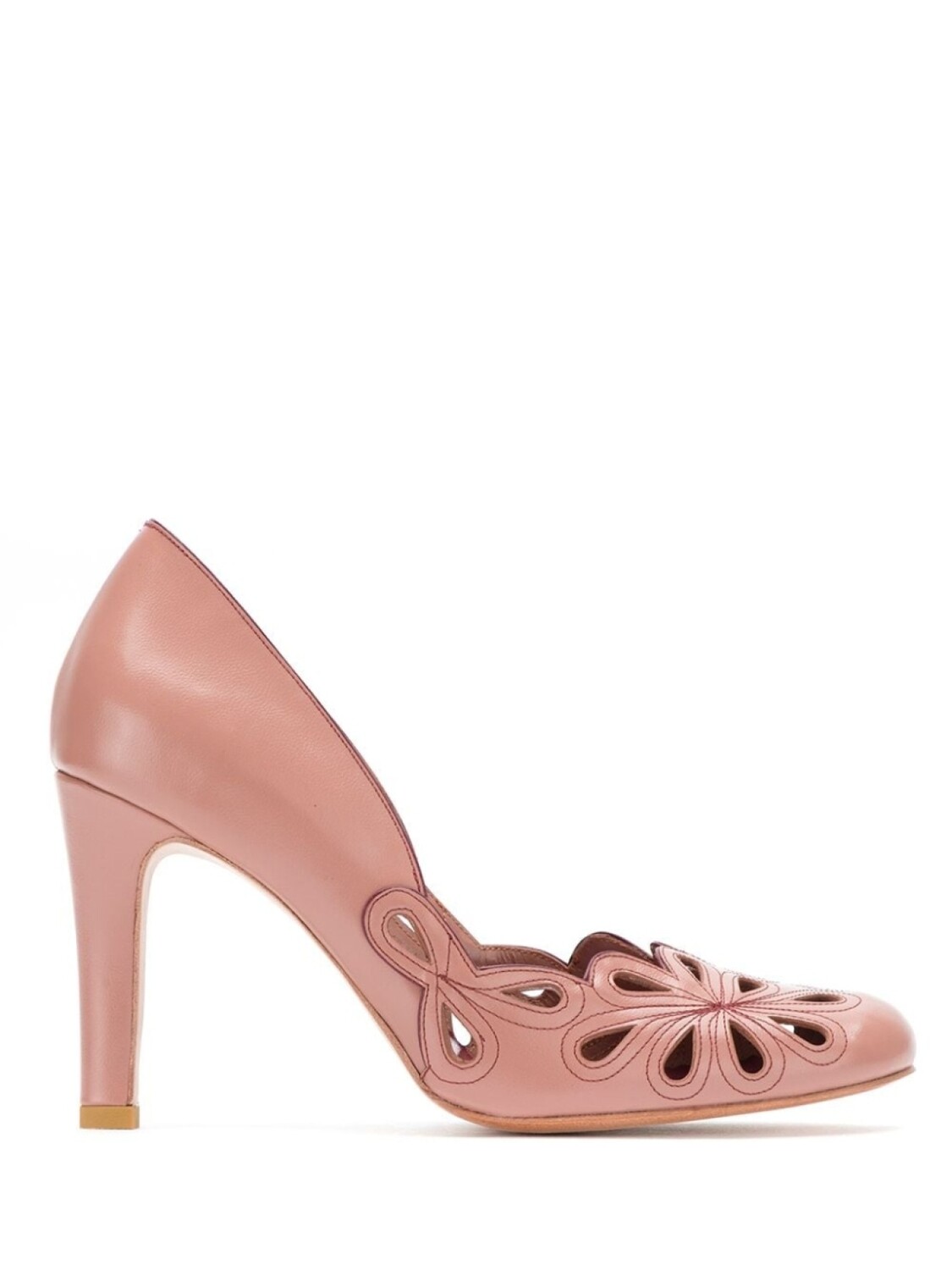

Sarah Chofakian leather Belle Epoque pumps, розовый