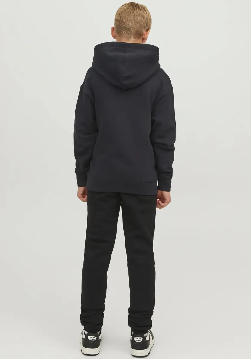 Детская толстовка Jack & Jones "JJESTAR JJ SWEAT HOOD NOOS JNR" Jack & Jones Junior, черный — фото 2
