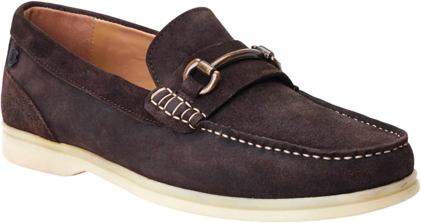 

Замшевые лоферы цвета песка от Base London, коричневый