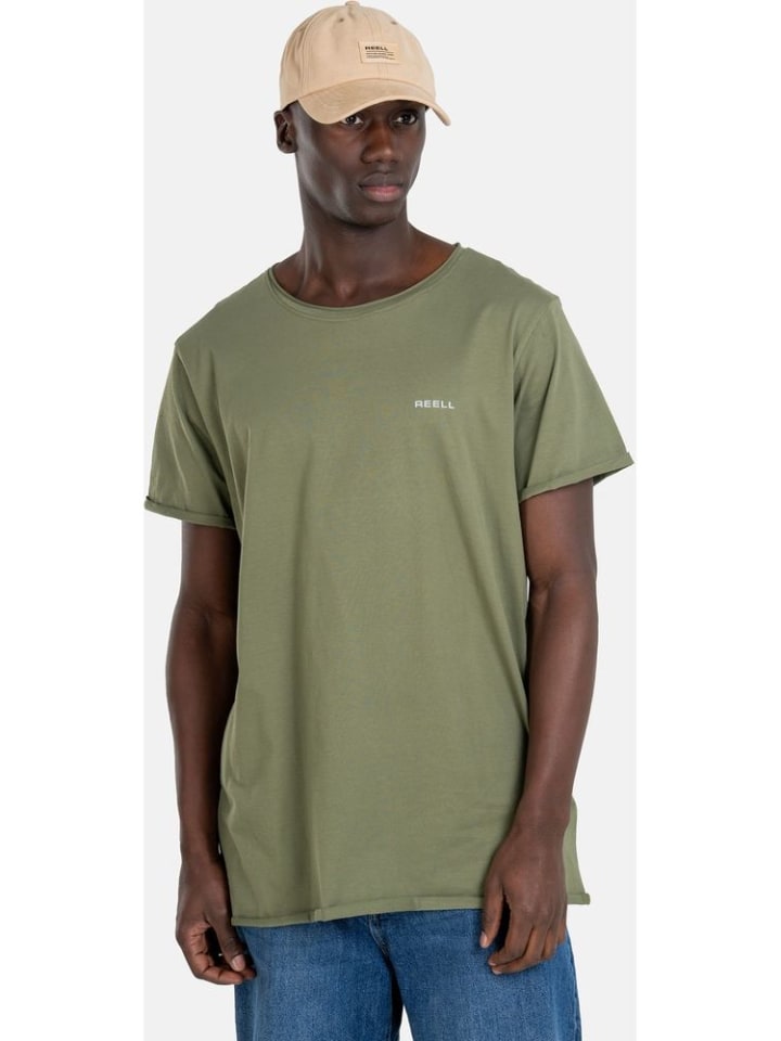 

Футболка Vulcan T-Shirt зеленого цвета Reell, Зеленый, Футболка Vulcan T-Shirt зеленого цвета Reell